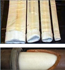 Pipe lining process