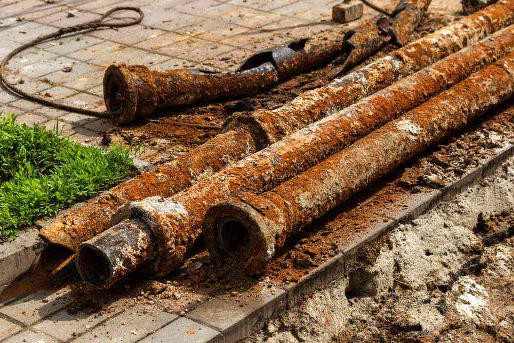 corroded sewer pipes Chesterfield, VA