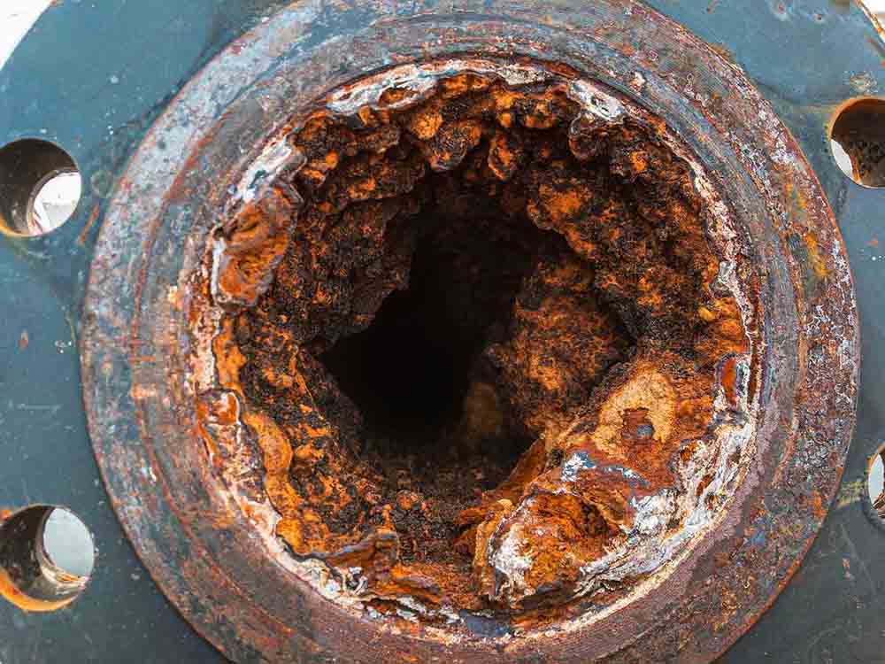 pipe with biofilm pipe with biofilm
